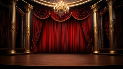 music stage award background illustration dance talent, applause microphone, spotlight spotlight mus