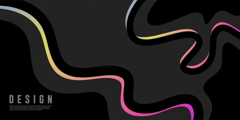 Wall Mural - modern gradient bright color. geometric background. Abstract website landing page with circles illustration. Banner, wallpaper vector design template.
