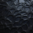 black rubber texture close up