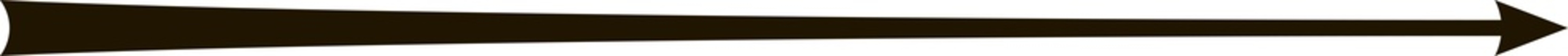 Poster - Straight long arrow pointing on right