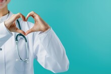 Global Health Day  Doctors Heart Sign
