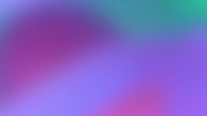 Poster - Smooth 4k liquid gradient grain background, purple and blue color shifting wallpaper animation
