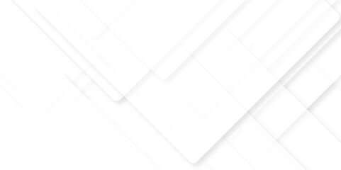 modern abstract white background design with layers of textured white transparent material in triang