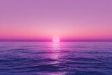 Fototapeta Zachód słońca - Minimalist luxury abstract violet, very peri, future dusk colorful pantone gradients. Great as a mobile wallpaper, background.