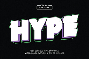 Wall Mural - apparel hype beast label printable hangtag logo text effect editable premium vector