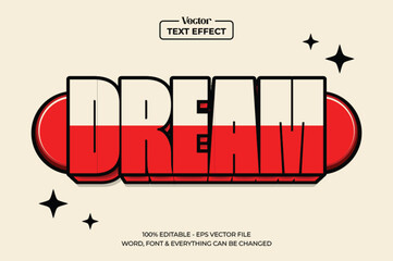 Wall Mural - vintage editable text effect premium vector