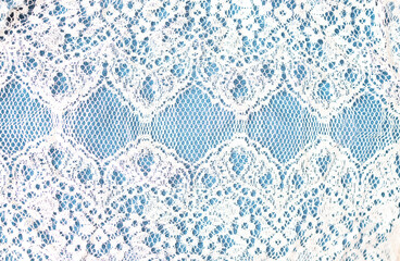  Texture of lace fabric. Lace fabric texture background. Close up of white lace fabric texture.