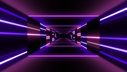 Wall Mural - VJ abstract light event particles concert dance game edm music stage party openers titles led neon tunnel background