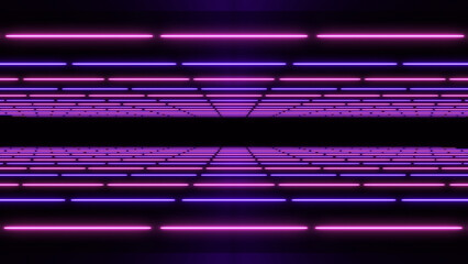 Wall Mural - VJ abstract light event particles concert dance game edm music stage party openers titles led neon tunnel background