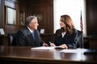 © studioworkstock - judge consulting with court clerk