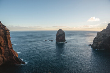 Wall Mural - rocks in the sea