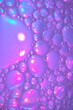 Pattern of bubbles in water for abstract background.