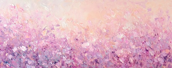 Wall Mural - Pink abstract flowers background. Beautiful abstract nature header web banner design