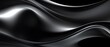 Abstract wave design. Illustration with curvy line for wallpaper. Smooth black design.