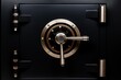 © Ilja - Vintage bank vault door with closed old security safe box for background or wallpaper