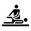 Physiotherapy icon vector image. Can be used for Nursing.