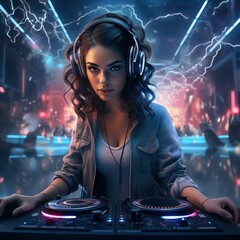 Wall Mural - dj