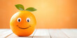 Juicy Orange Bliss: A Refreshing Burst of Citrus on a Wooden Background