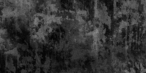 Wall Mural - Texture of black concrete wall concrete Dark black texture chalk board and grunge banner background banner pattern. Black marble with grainy stains, black background Gray concrete wall texture grunge.