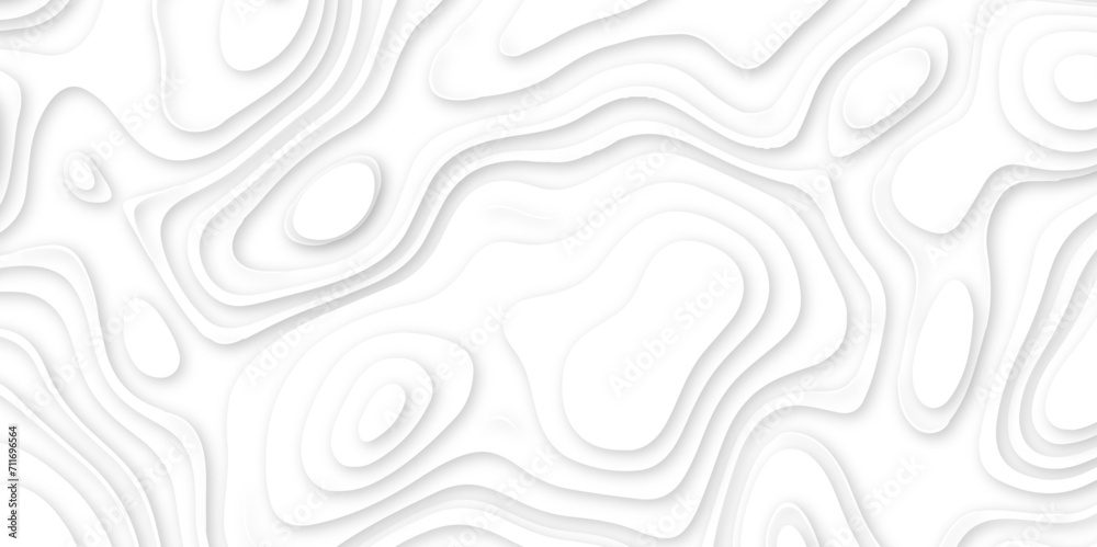 Abstract paper carve template. abstract white 3d papercut topography ...