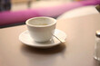 © Stefanie - Still of an empty coffee cup in a coffee shop