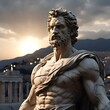 Greece stoic statue 