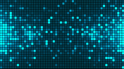 Leinwandbilder - seamless abstract background of turquoise squares. abstract gradient background. background for web 