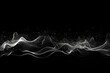 © Vovmar - Light black small smoke on a white background. Generated by artificial intelligence