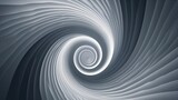 Fototapeta Perspektywa 3d - Spiral with gray colors lines as dynamic abstract vector background or logo or icon. Yin and Yang symbol