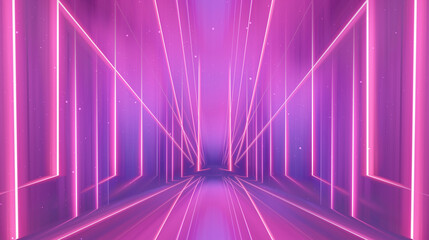 Wall Mural - ultraviolet abstract light. diode strip, light line. purple and pink gradient. modern background, ne
