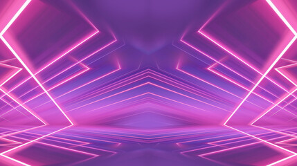 Wall Mural - ultraviolet abstract light. diode strip, light line. purple and pink gradient. modern background, ne