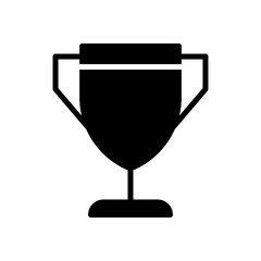 Wall Mural - trophy icon symbol vector template