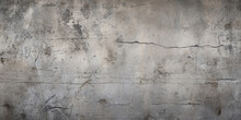 Grunge Concrete Wall Texture Background. Abstract Background, Empty Template. Texture Of A Concrete Wall With Cracks And Scratches.