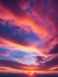 Fototapeta Na sufit - sunset background