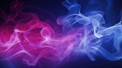 Sticker - cloud smoke futuristic background illustration abstract digital, cyber neon, sci fi cloud smoke futuristic background