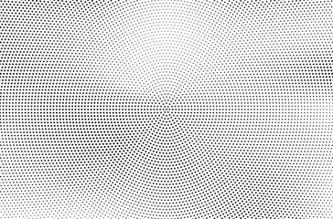 Leinwandbilder - Abstract halftone dotted background. Futuristic grunge pattern, dot, circles. Vector modern optical pop art texture for posters, business cards, cover, labels mock-up, stickers layout etc.	