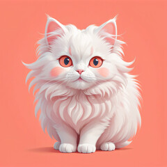 white angora cat #17