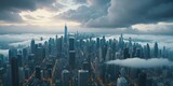 Fototapeta Nowy Jork - Modern City Panorama