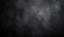 Black Rough Texture Abstract Background Showcases The Raw Elegance Of A Cement Wall, Evoking Strength And Urban Sophistication 