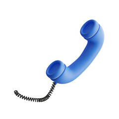 Aufkleber - 3D Phone Model Understanding Telephone Services. 3d illustration, 3d element, 3d rendering. 3d visualization isolated on a transparent background