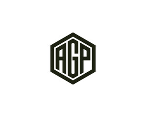 Fototapete - AGP LOGO DESIGN VECTOR TEMPLATE