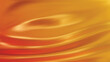 © vensto - Abstract orange gradient background with yellow light. Minimalistic subtle wavy golden silk texture. 3D vector illustration.