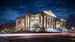 A grand neoclassical museum in Washington D.C. under a blue sky