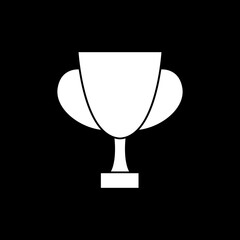 Sticker - trophy icon logo vector image