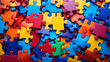 Puzzle Pieces Mind Bender Interlocking puzzle piece idea intelegence