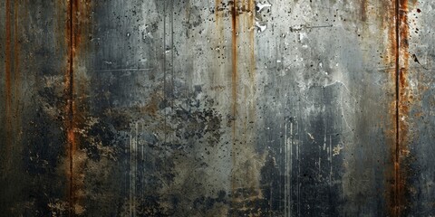 Wall Mural - Grunge metal texture