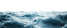 Ocean Waves Isolated On Transaprent Background