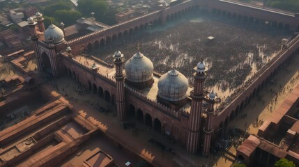 view from the mosque