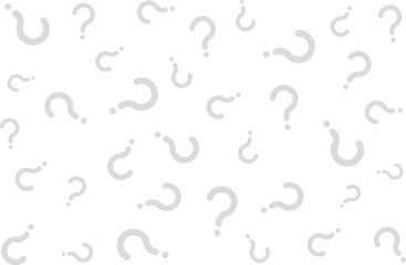 Question mark random pattern background (gray and white)