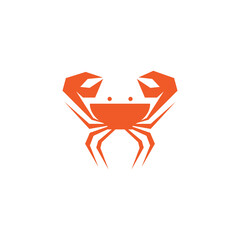 Sticker - crabs seafood icon logo design vector